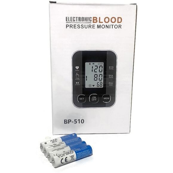 Electronic Blood Pressure Monitor BP-510 With Easy Shuttle and Voice Broadcast - Picture 3 of 10